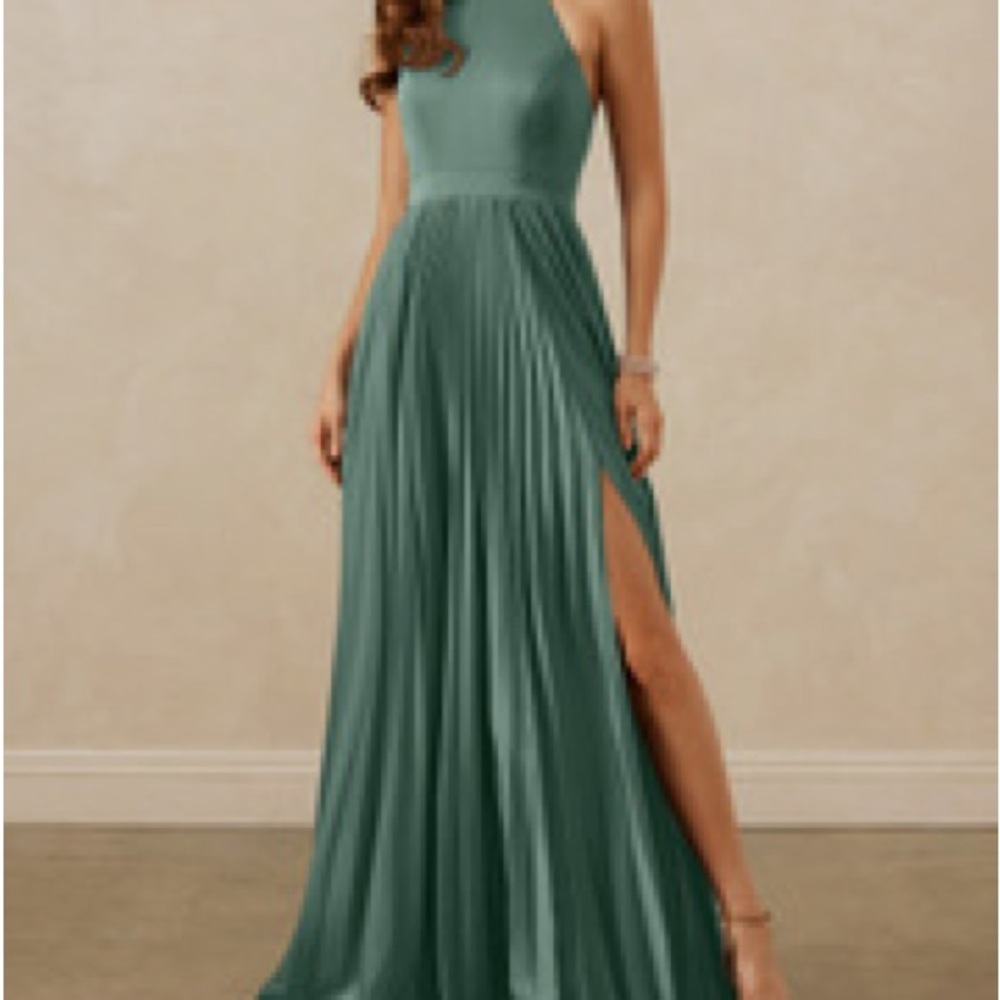 Azazie NEW Dress in Eucalyptus color